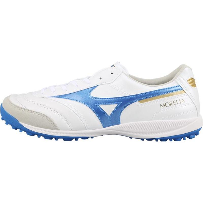 Mizuno Men's Soccer Shoes White Blue Q1GB241225