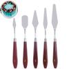 1/5pcs Cake Spatula Set Stainless Steel Butter Creamer Smooth Cake Metal Spatula Baking Pastry Decoration Tools