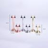 U Shape Name Card Display Stand Stainless Steel Picture Clips Price Display Rack  Table Accessories