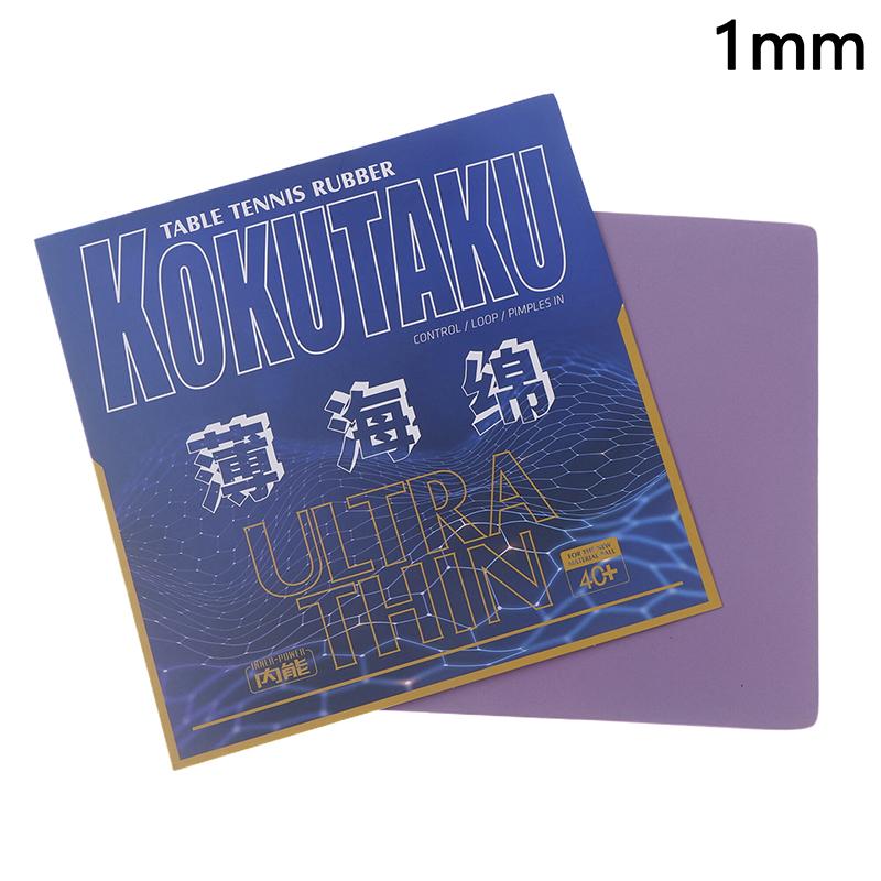 Professional Table Tennis Sponge Rubber Sheet 0.8Mm/1.0Mm/1.2Mm Thickness Powerful Ping Pong Racket Sponge Color Random