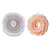 Food Grade Silicone Rings Flower Pillar Candle Mould Heat Resistant for Crafting and Home Decoration Projects