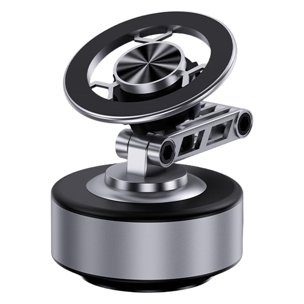 Magnetic Vacuum Adsorption Car Phone Mount 360° Rotatable Vacuum Suction Cup Car Phone Stand for Desktop Live Streaming
