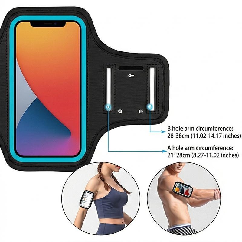 Universal Phone Cases Sport Run Armband Jogging Bags for iPhone Samsung Xiaomi Running Accessories Key and Card Holders Arm Bag 6