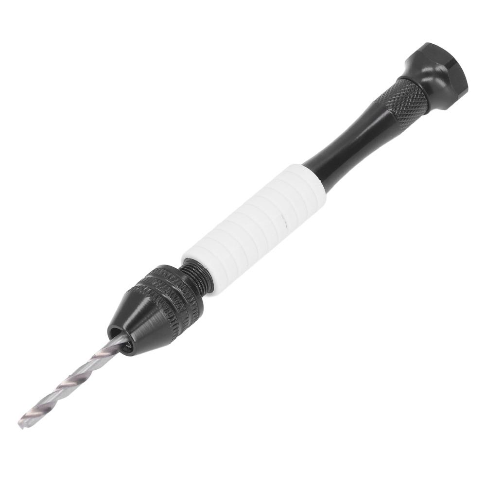 48PCS High Speed Steel Pin Vise Hand Drill HSS Micro Twist Bits Mini Hand Drill Plastic Models