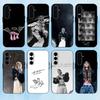 Чехол для телефона Tini T-Triple S-Stoessel для Samsung Galaxy A73, A72, A71, A70, A53, A52, A51, Другие Мягкий черный чехол