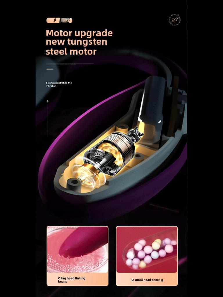 Jiyu Multi-Frequency Vibrating Wearable Egg with Remote Control