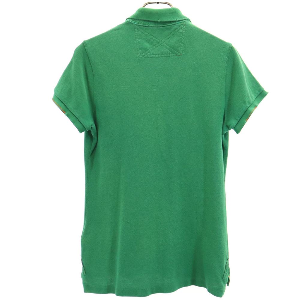 Ralph Lauren Поло с вышивкой Big Pony, с коротким рукавом, винтажной обработки, женское, б/у