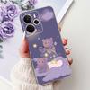 Чехол Для Realme 14 5G Новый Стильный Розовый Бабочка Луна Мягкий Силиконовый Чехол Coque Для Realme14 14X 14T Бампер Realme14T 14 X Funda