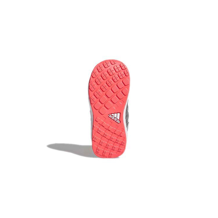 Adidas Быстрая Удобная Прочная Обувь для Ходьбы с Низким Верхом Детская Обувь Серая Розовая BY9027