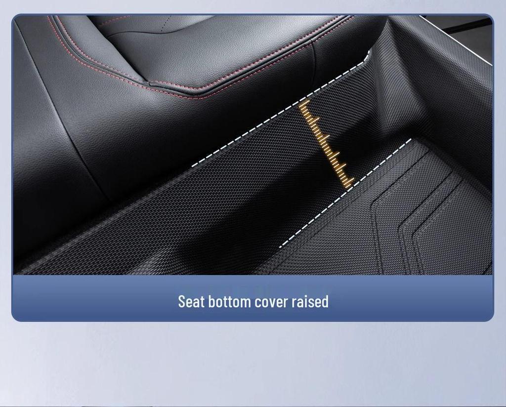 Geely Galaxy A7 Полный комплект ковриков для пола из ТПЭ с накладками на пороги - 26 Ковриков для ног нового дизайна