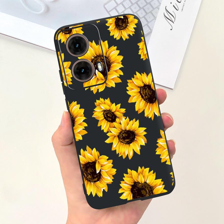 Для Motorola Moto G85 5G Чехол Милые Девочки-Астронавты Мягкий Силиконовый ТПУ Чехол для Телефона Для Moto G85 2024 Funda G 85 MotoG85 Матовый Чехол