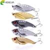 HENGJIA Набор из 5 рыболовных приманок, металлическая приманка VIBE, вибрационная приманка для морской рыбалки