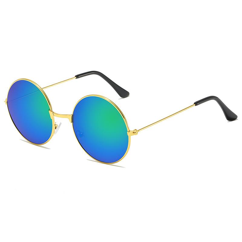 Новые ретро круглые модные солнцезащитные очки для пляжа в Шанхае мужские и женские свадебные очки для шафера персонализированные очки для принца