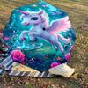 1PC Unicorn Umbrella-8-Rib Reinforced, Automatic Open, Lightweight & Durable, Fashion Accessory for Outdoor, J0399