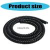 Cable Wire Protector Sleeves for Electric Scooter & Motorcycles, 1M Electric Scooter Cable Tube Protector Spirals Wrap