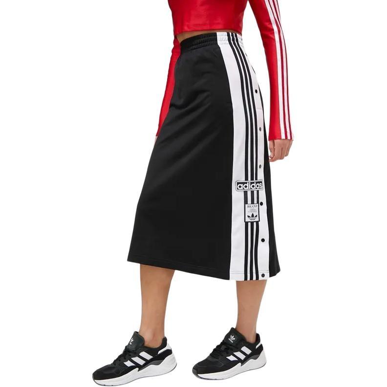 (WMNS) adidas originals Юбка Adibreak Азиатский размер 'Черный Белый' Женская IU2527