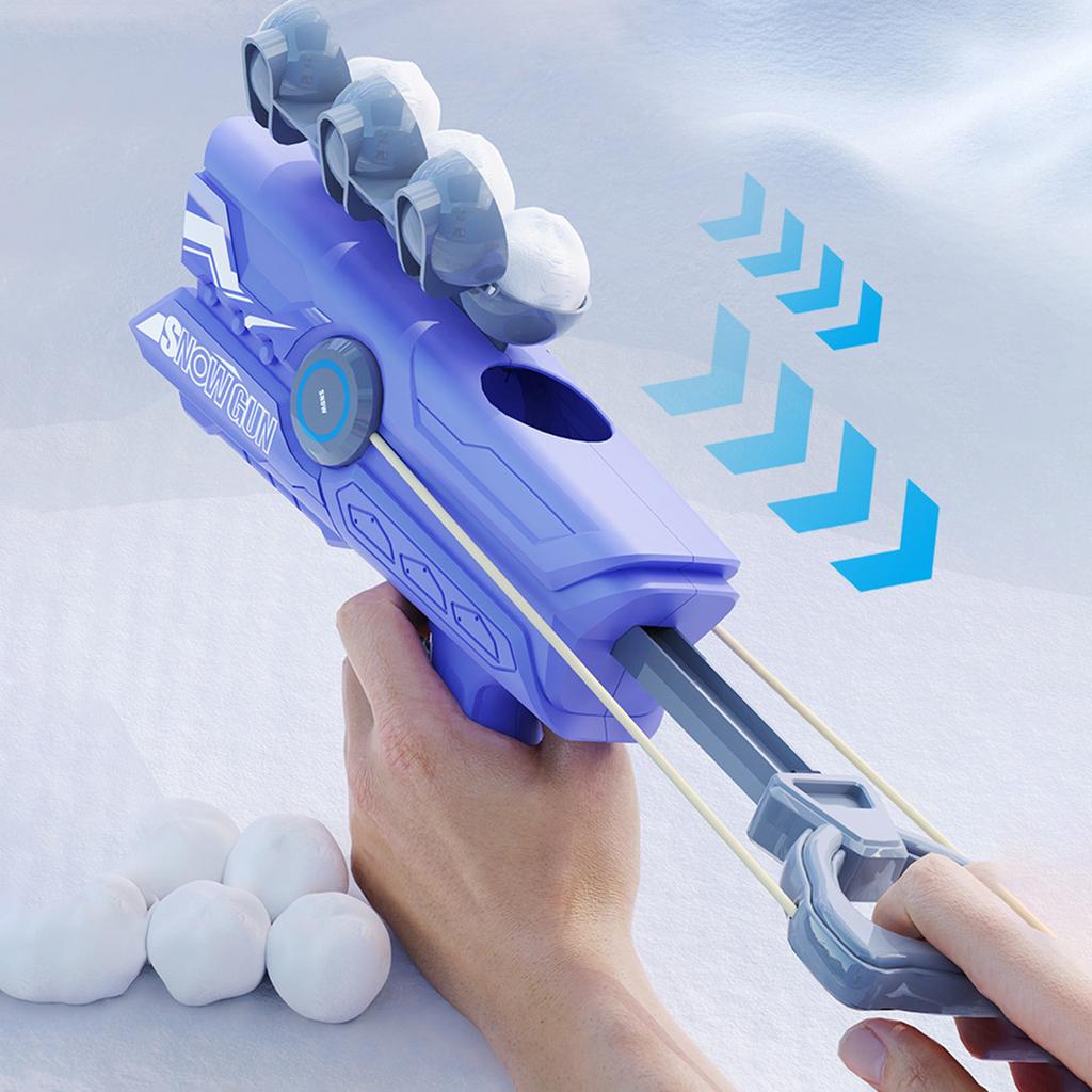 Snow Toys For Kids, Snowball, Snow Ball Maker With 3 Shaped Clip - Winter Outdoor Toys, Snowball Fight Toy For Kids Adults