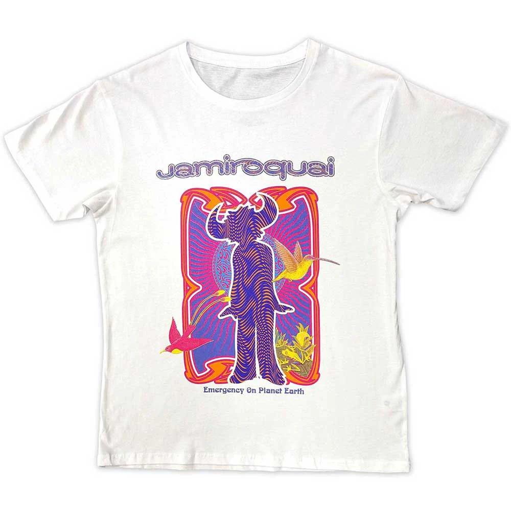 Jamiroquai Band Graphic Unisexs TShirt Unisex ONeck 100 Cotton Short Sleeve Y2k Oversized Fashion Popular Vintage Women Tee