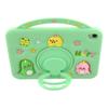 For iPad (2025)/iPad 10.9 (2022) Silicone Case Rotating Kickstand Hand Grip Cute Tablet Cover