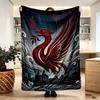 Liverpool Football Club Print Blanket - Soft & Comfortable, for Bedroom, Travel, Sofa, Home Decoration - Birthday Christmas Gift for Friend
