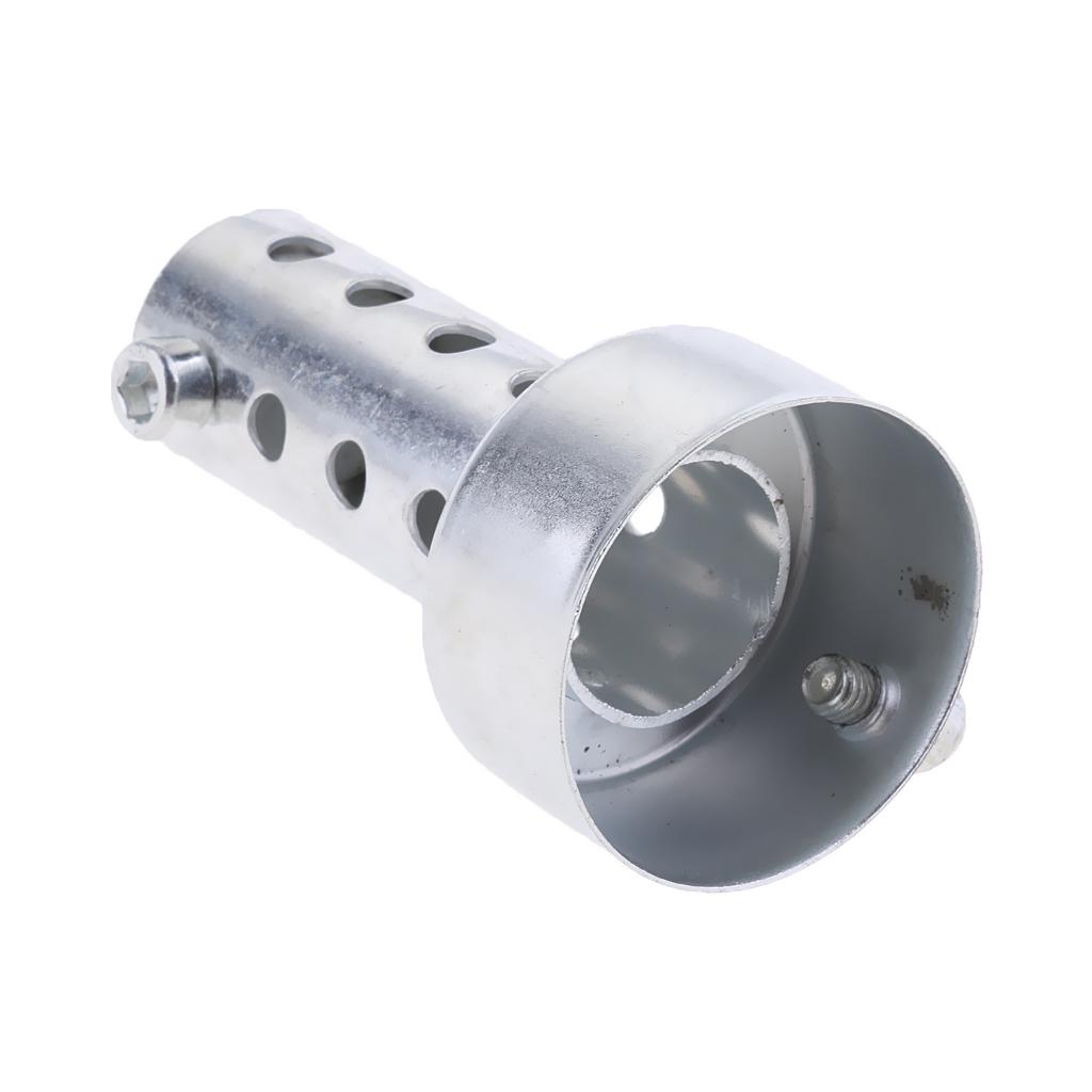 Motorcycle Exhaust Baffle O D 42mm Noise Reducer Insert Metal Muffler Accessory for Exhaust Systems Street Bikes