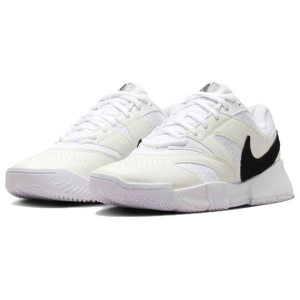 Nike Court Lite 4 White Black Women Sneakers Summit-White FD6575-100