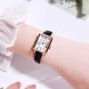 Student Watch Small Square Watch Compact Ladies Simple Versatile Watch Ladies Quartz Waterproof Watch Female