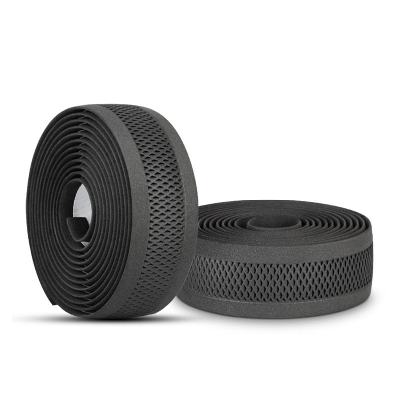 Bike Bar Tape for Bar Wrapping and Replacement, 1 Pair 2 Rolls, Approx. 200 x 3 cm Wrap for Road Bike Grip Use
