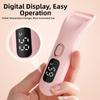 Digital Display Electric Eyelash Curler Rechargeable Temperature Control Lash Curling Wand 3 Modes Portable Design