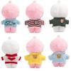 Yellow Duck Birthday Gifts Overalls Hoodie Plush Toy Clothes Dolls Accessories Sweater Kids Toys