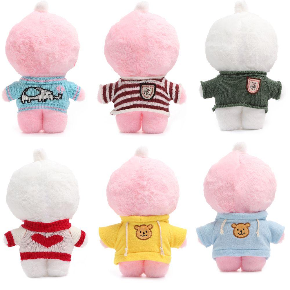 Yellow Duck Birthday Gifts Overalls Hoodie Plush Toy Clothes Dolls Accessories Sweater Kids Toys