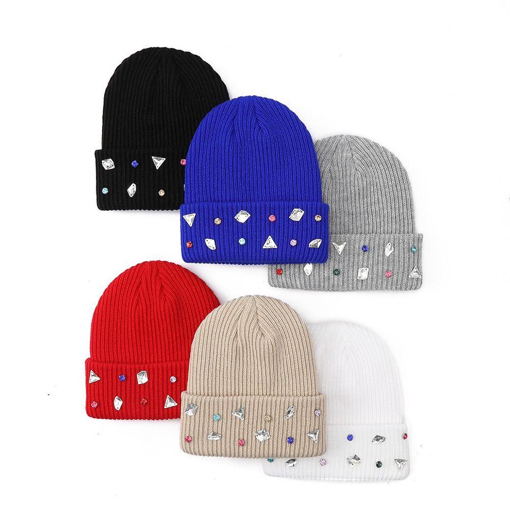 Thickened Winter Knit Hat Brimless Cold Cap New Pullover Hat Women and Men