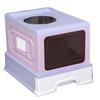 Foldable Cat Litter Box Drawer Type Prevents Splashing Odor Control Leakproof Large Fully Enclosed