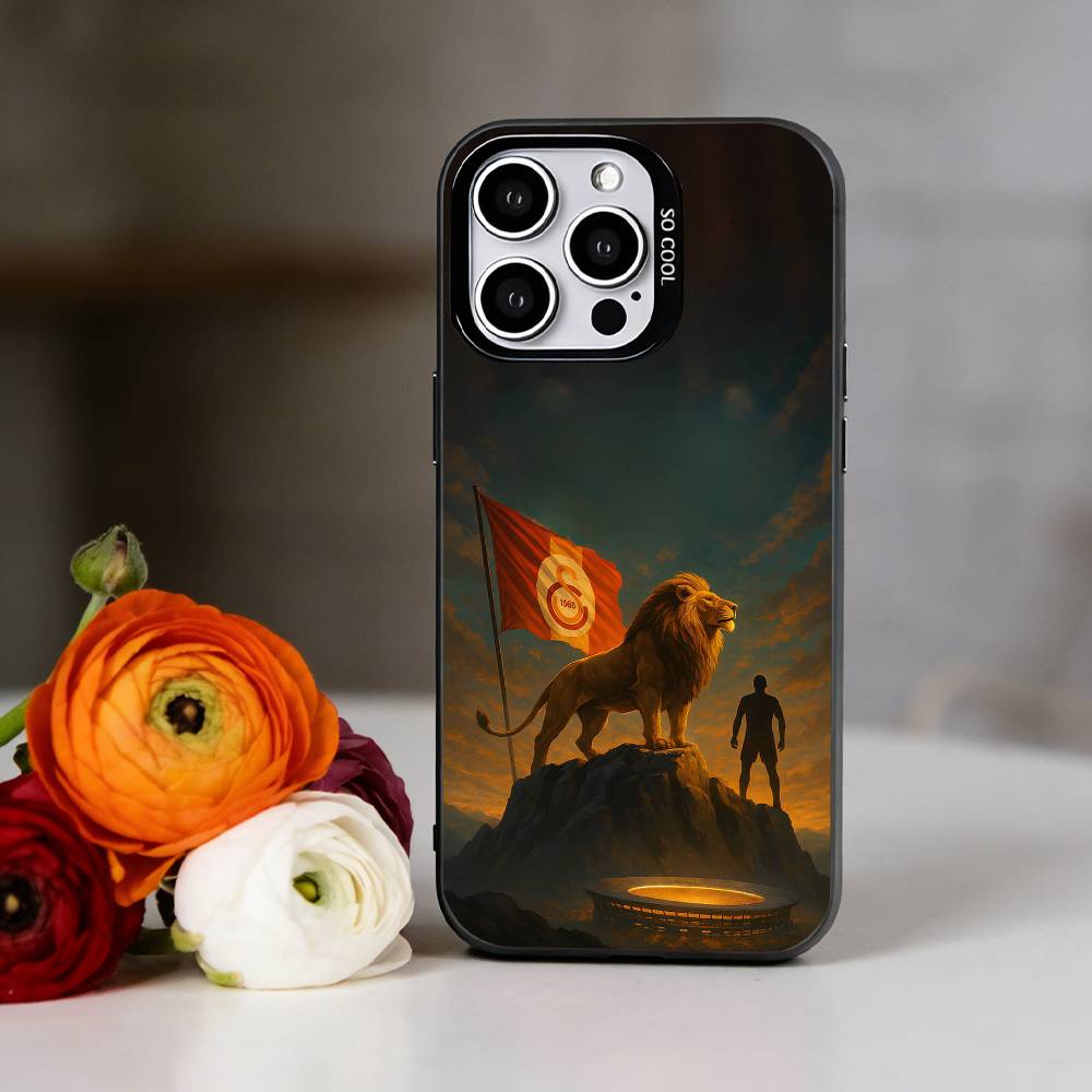 G-Galatasaray SK 1905 Edition Phone Case For iPhone 17,16,15,14,13,12,11 Plus,Pro Max,XS,Colorful Silver Phone case Funda Cover