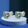 Green  Earring 0.3-2ct D Color Lab Grown Diamond  Earrings for Women Men Jewelry