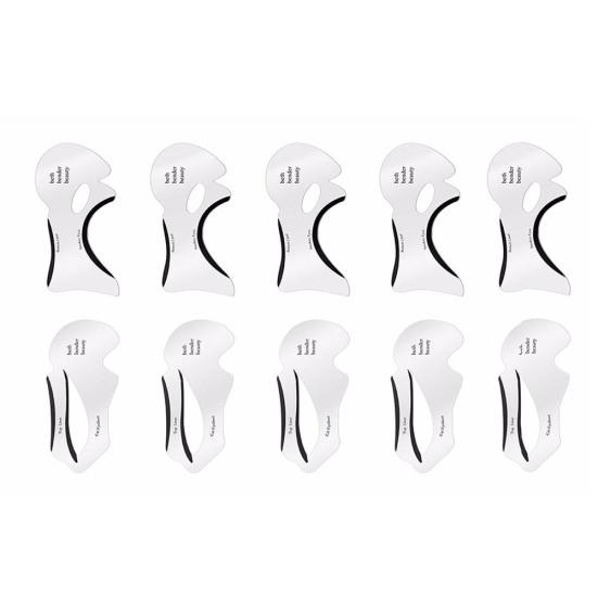 2/10 шт профессиональные трафареты для подводки глаз крылатые модели шаблон карты инструменты для формирования макияжа