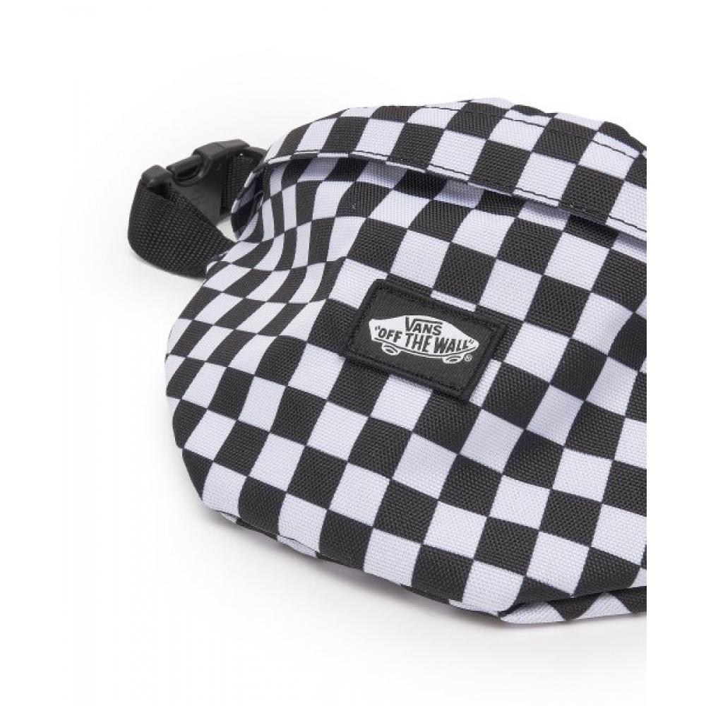Vans Поясная сумка для путешествий Черная клетка Vn0a5i1gj0z1