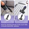 Vacuum Crevice Tool Brush Replacement Parts Compatible with Shark Pet Cordless Stick IX141 IZ162H IZ163H IZ362H IZ562H IZ140 IZ142 UZ145 Removable