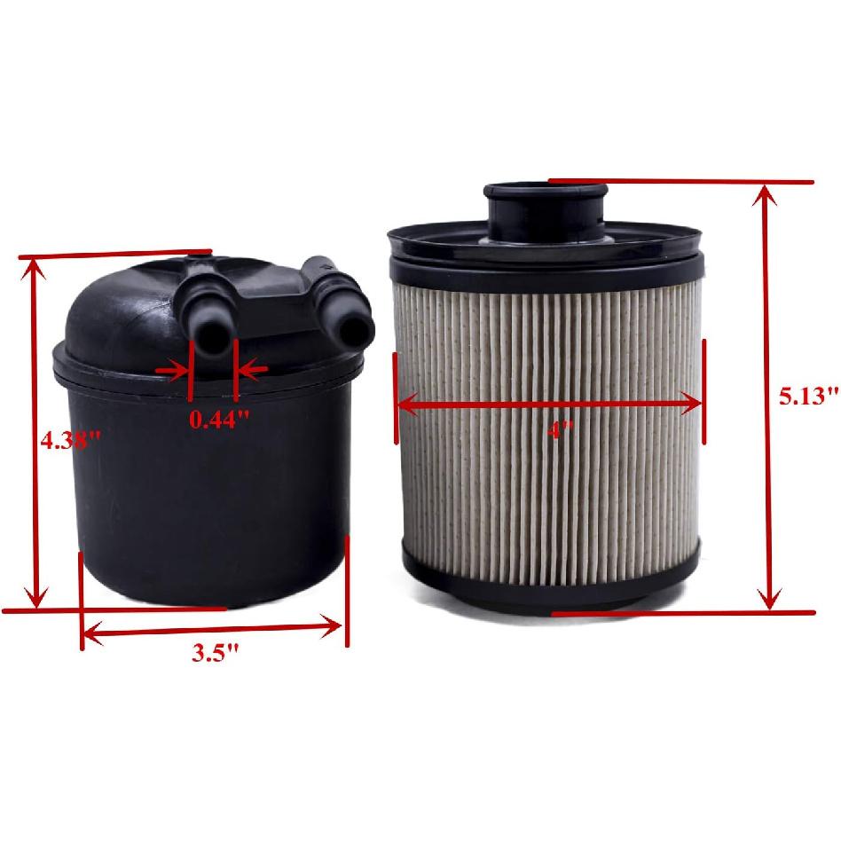 iFJF FD-4615 6.7 Powerstroke Fuel Filter Replacement for 2011-2016 Ford F250-F550 Super Duty 2016 F650-F750 6.7L V8 5 Micron Water Separator Kit