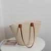 Casual Straw Shoulder Bag Summer Beach Large Capacity Tote Bag Ladies Travel Commuting Bag For Women Gifts