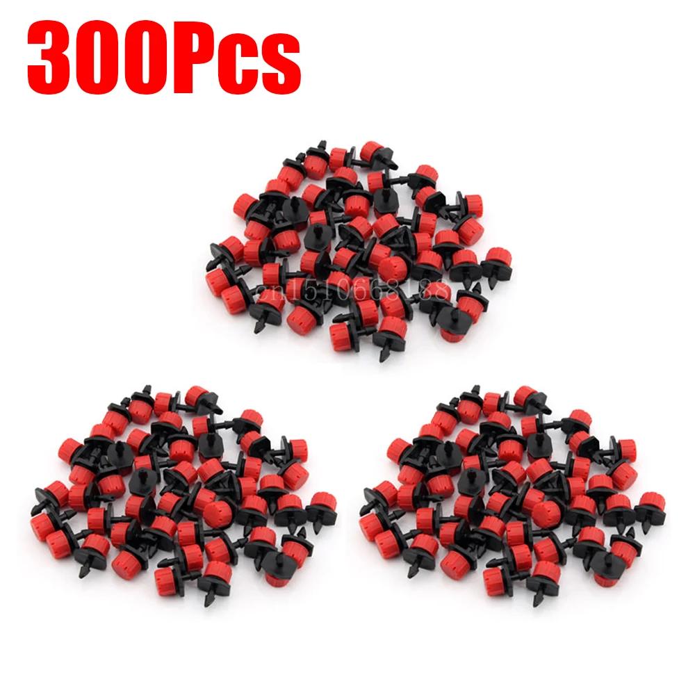 100-1000Pcs Irrigation Drippers Sprinklers Adjustable Water Dropper Head Sprinkler Flow Head Garden Watering Irrigation System