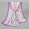 Summer Fashion Printed Scarf Women's Silk Scarf Thin Sunscreen Scarf