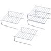 Shimomura Kihan Dish Rack, Set of 4 [Made In Japan], Under-Sink Storage, Dish Shelf, Space-Efficient, Stackable, Dishes, Mugs, Storage, Refrigerator,