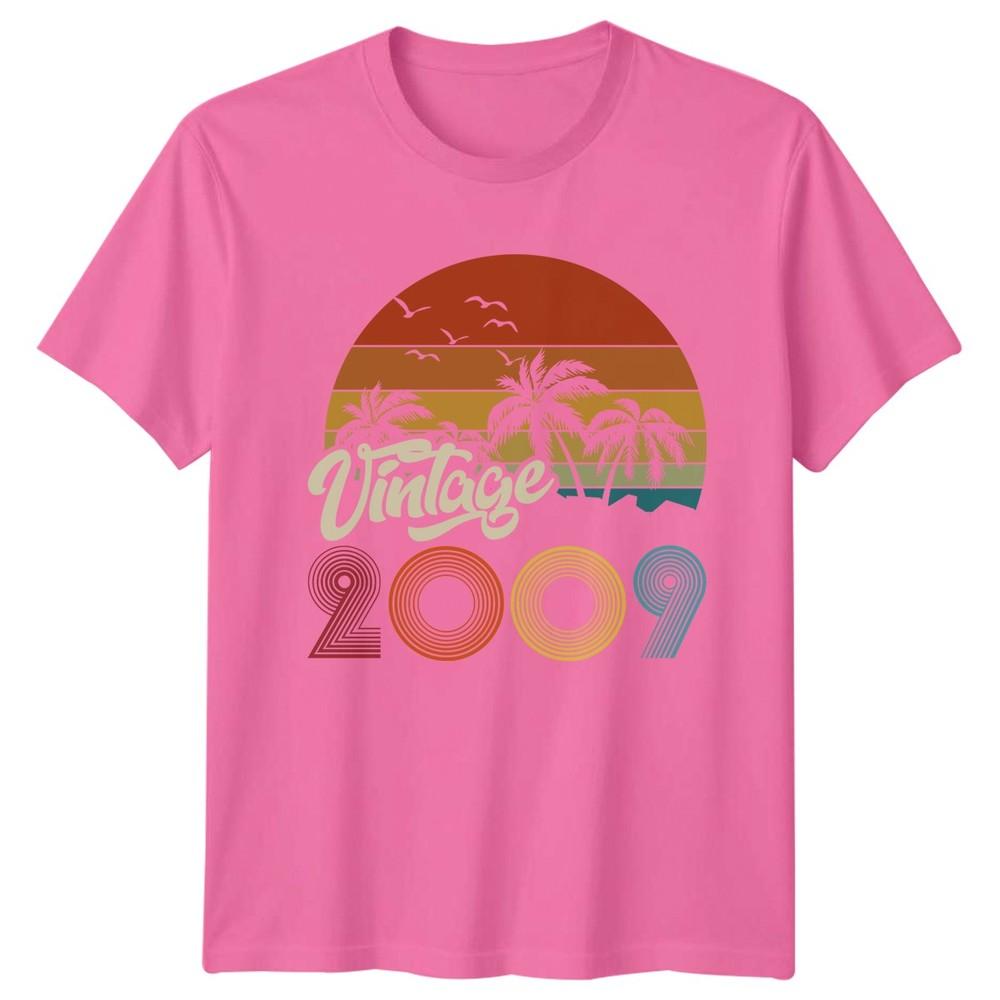 17th Birthday TShirt Vintage 2009 Birthday Party Gift Retro Tee For Unisex Unisex