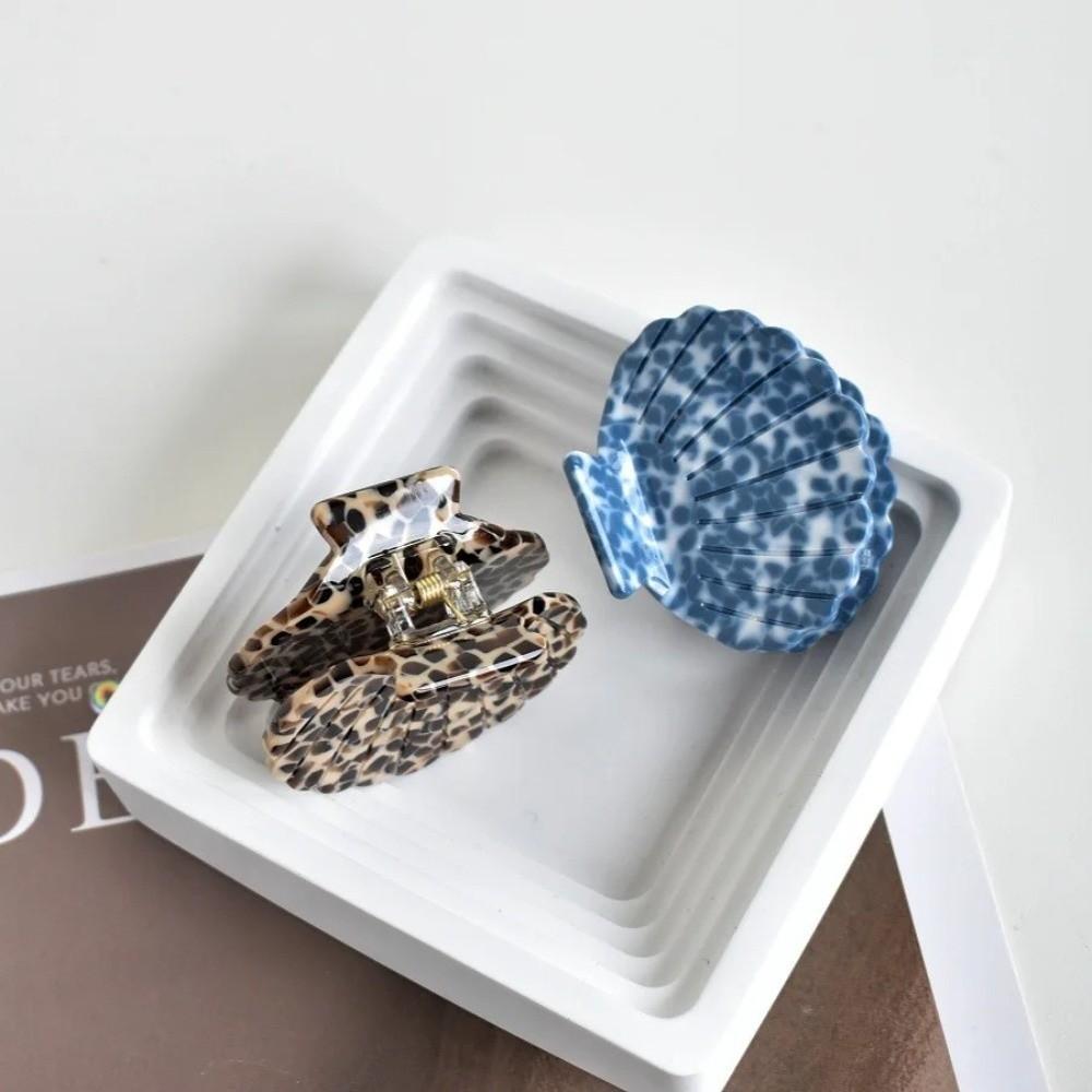 Shell Shape Hair Claws Acetate Material Crab Hairgrips Unique Hair Crab Hair Accessories