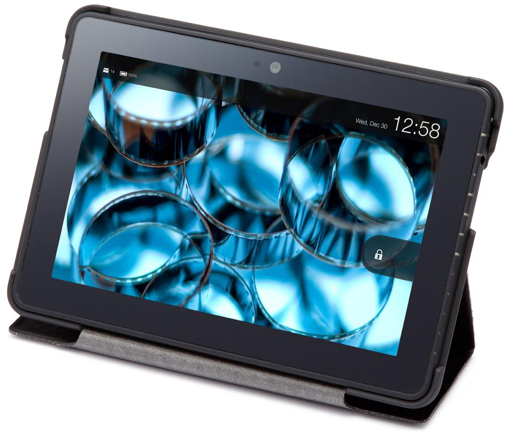 BUFFALO Fire HDX Exclusive Flap Case Black (Kindle Cover)