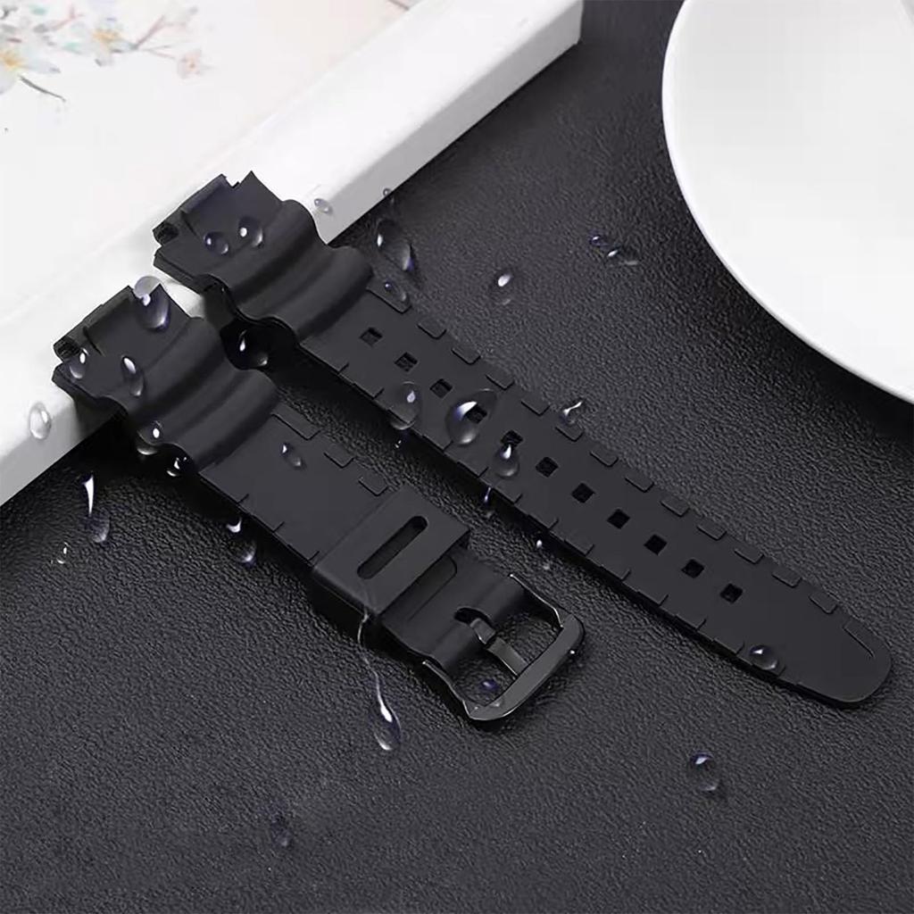 For Casio Band Replacement Band Belt Silicone Strap Replacement Belt Sports Shockproof Sweatproof G-SHOCK AQ-S810W/S800W SGW-300H/400H W-216H/W-735H