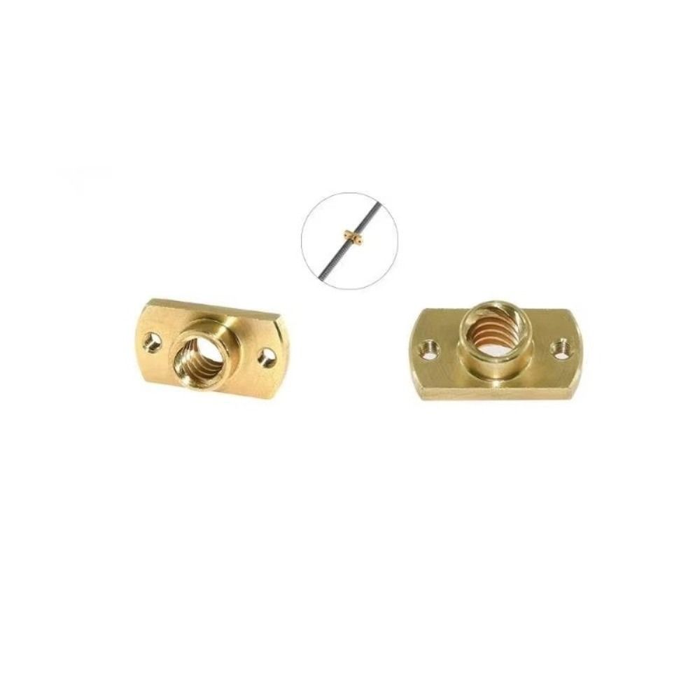 Low Friction 3D Printer Nut Flange Design Trapezoidal Screw Nut DIY Automation Equipment