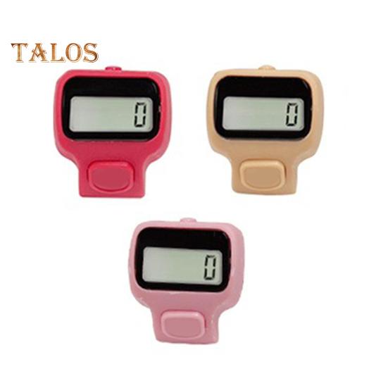 3 шт. Электронный счетчик-кольцо со светодиодной подсветкой, 5-значный счетчик цифр, ЖК-цифровой дисплей, ручной кликер, сбрасываемый мини-счетчик