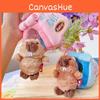Keychain Plush Marmot Toy Stuffed Doll Backpack Pendant Decoration Kids Gift